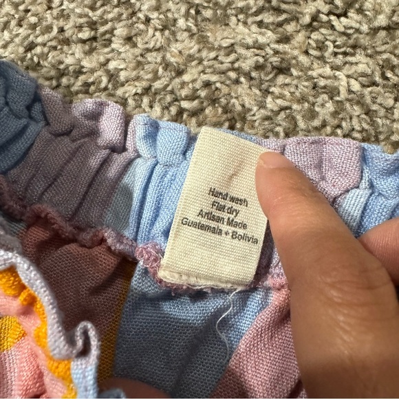 Folklore Las Ninas Girls Plaid Tartans Skirt Size 7 - Picture 4 of 7